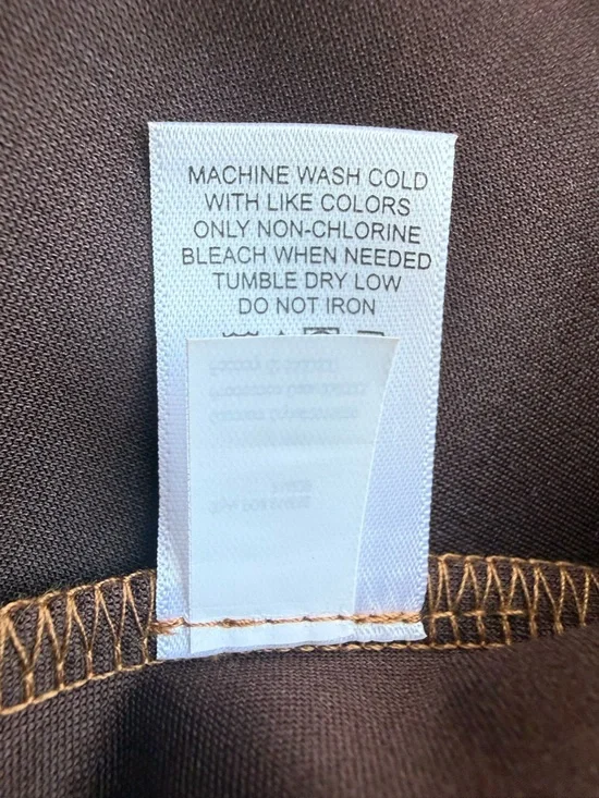 NWT Maurices Brown Open-Front Faux Suede Blazer with 3/4 Sleeves - Picture 10 of 10